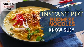 This Instant Pot Khow Suey Recipe is So Fast and Easy [upl. by Nnyleitak]