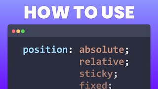 Learn CSS Positions in 4 minutes [upl. by Edaw941]