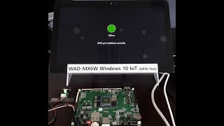 Testing GPIO LED on iMX6Q board running Windows 10 IoT Core OS [upl. by Ordisy879]