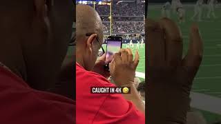 EDP caught at Cowboys game 162022 [upl. by Edac]