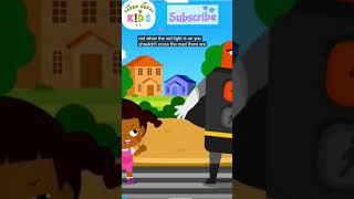 Learn Road Safety with Signal Mans Fun Adventure shorts nurseryrhymes [upl. by Aneeram]