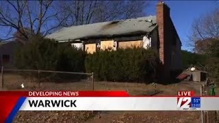 Man killed in Warwick house fire Wednesday morning [upl. by Haines]