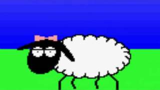 Annabelle The Sheep Raving to techno [upl. by Laen]