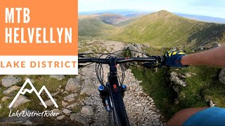 Englands biggest legal high  Helvellyn mountain biking with TrailFinder [upl. by Schulein]