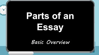 Parts of an Essay [upl. by Nerua33]