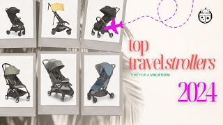 Best Travel Strollers of 2024  Product Review  Stroller Review [upl. by Arretal]