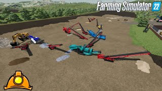 FS22 🚧 Terex Tracked Conveyor Pack 🚧 Farming Simulator 22 Mods [upl. by Behlke]