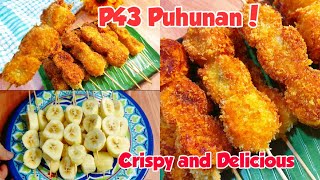 SAGING NA SABA WAG LANG BASTA IPRITO GAWIN PATOK NA NEGOSYO CRISPY CRUNCHY BANANA RECIPE [upl. by Ayn310]