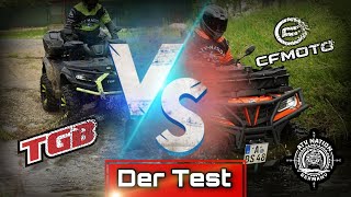 CFMOTO VS TGB Vergleichstest über 1000 Kilometer  ATV NATION GERMANY  4K [upl. by Aenej437]