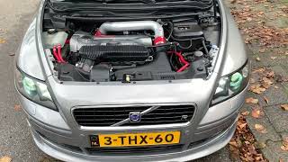 Volvo V50 T5 Do88 upgrades Cold Start [upl. by Llerrem]