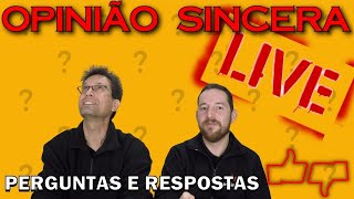 Live de perguntas e respostas do Opinião Sincera Dúvidas sobre carros usados e novos [upl. by Hammel10]