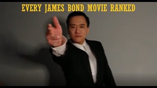 Every James Bond Movie Ranked [upl. by Crista]