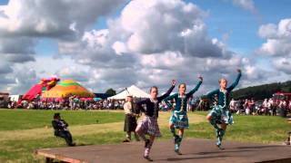 Scottish Highland Dancing Blairgowrie and Rattray Highland Games Perthshire Scotland September 4th [upl. by Raclima]