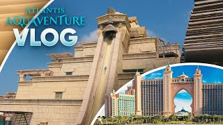 We Went to the Worlds Largest Water Park Atlantis Aquaventure Dubai  Coastin the Desert Ep 1 [upl. by Dranyl]