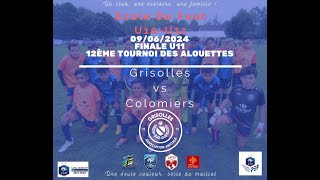 09062024  12ème Tournoi des Alouettes  Finale U11 [upl. by Clements823]