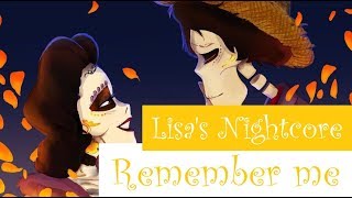 Nightcore Remember Me Coco Female Lyrics [upl. by Kristos]