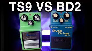 OVERDRIVE DEMO with Telecaster  Ibanez TS9 vs Boss BD2 [upl. by Leeann]