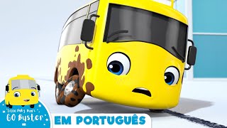 Buster e o LavaJato  Ônibus Buster  Desenhos Animados para Bebe  LBB em Português [upl. by Aikem]