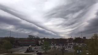 Exceptional display clouds and gravity waves [upl. by Lyssa172]