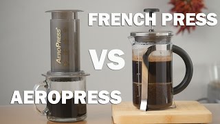 Aeropress vs French Press  Pros and Cons you Need to Know [upl. by Aneelak343]