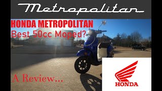 2023 Honda Metropolitan 50cc Moped review 1500 Miles later [upl. by Anahpos112]