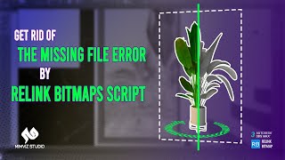 Get rid of the missing file error By Relink Bitmaps Script  installation  Tutorial  FREE SCRIPT [upl. by Meunier]