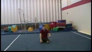 Intermediate Floor Gymnastics  Floor Gymnastic Stretches [upl. by Nauqal140]