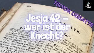 Jesaja 42 Christ und Muslime auf Tiktok  Teil 1 [upl. by Lydia]