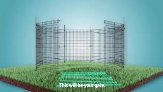 Origin Point Brands No Dig Multi Purpose Fence [upl. by Recneps405]