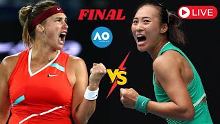 WTA LIVE QINWEN ZHENG VS ARYNA SABALENKA AUSTRALIAN OPEN 2024 TENNIS PREVIEW STREAM [upl. by Tabb]