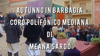 meanasardo autunnoinbarbagia Coro polifonico Mediana di Meana Sardo [upl. by Ennairak471]