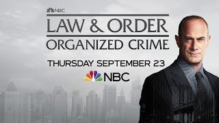 Law and Order Organized Crime Season 2 Promo HD Christopher Meloni spinoff [upl. by Bernette]