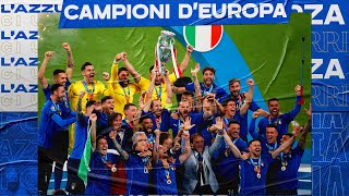 Italia Campione d’Europa  Rinascimento Azzurro [upl. by Wenonah861]