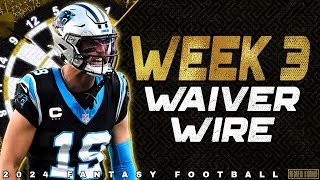 Week 3 Waiver Wire QampA  2024 Fantasy Football [upl. by Yesmar]