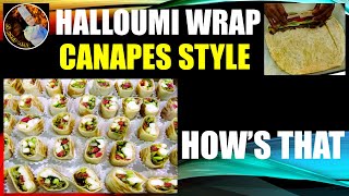 HALLOUMI WRAP RECIPE  HALLOUMI CANAPECI RECIPES  HALLOUMI SANDWICH [upl. by Rella]