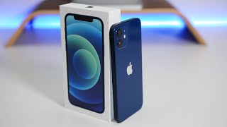 iPhone 12  Unboxing Setup and First Look [upl. by Quillan]