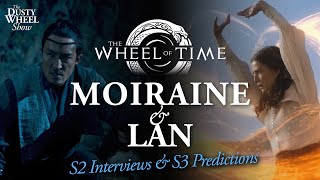 MOIRAINE AND LAN The Wheel of Time Season 2 Review and Interviews plus Season 3 Predictions LIVE [upl. by Ecnarrat]