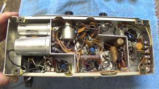 Bell amp Howell Filmosound 385 Amp Conversion for Guitar Use Part 1 [upl. by Aikyt]