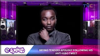 MIXED REACTIONS As Singer Brymo Apologizes Over AntiIgbo Tweet [upl. by Rbma]