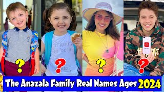 Anazala Family Vlogs Real Names And Ages 2024 [upl. by Edyaw426]