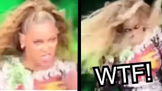 Beyonce turns into a DEMON live LEAKED VIDEO [upl. by Africa]