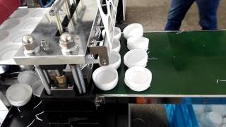 Automatic Cup Lid Thermoforming machine Lid making machine [upl. by Badger]