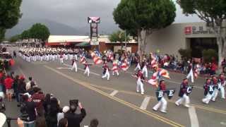 Beckman HS  The Stars and Stripes Forever  2013 Arcadia Band Review [upl. by Boone]