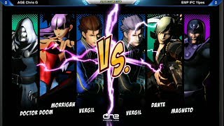 Chris G vs Yipes  Capcom Cup UMVC3 Winners Finals [upl. by Naujek]