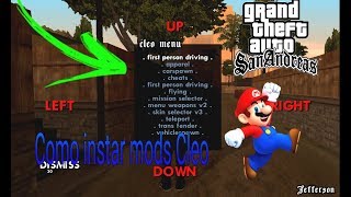 Como Instalar a livraria Cleo Mods no GTA San Andreas android  Sem Root [upl. by Placido943]