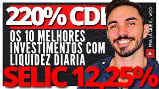 1225 SELIC CAIU OS MELHORES INVESTIMENTOS PARA 2023 DA RENDA FIXA CDB LCI QUAL O MELHOR [upl. by Ahsatan]