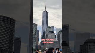 NEW YORK CITY BOAT CRUISE nyc boatcruise hudsonriver manhattan [upl. by Otreblig]