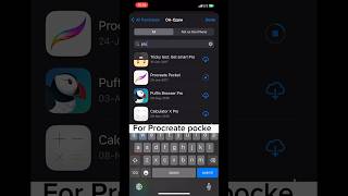 How to download procreate pocket in ios  procreate ios animation [upl. by Chang66]