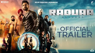 Raduaa Returns Official Trailer Nav Bajwa  Gurpreet Ghuggi  Mahira Sharma  The Great Khali [upl. by Ahsinat]