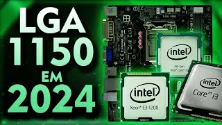 PLACA MÃE LGA 1150 ATÉ ONDE PODE IR VALE A PENA em 2024 [upl. by Arutek]